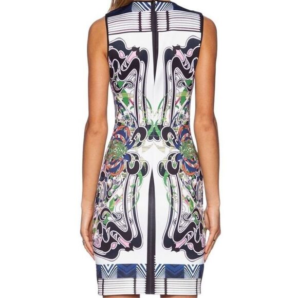 Clover Canyon Dress Swirling Scarf Print - Picture 2 of 10